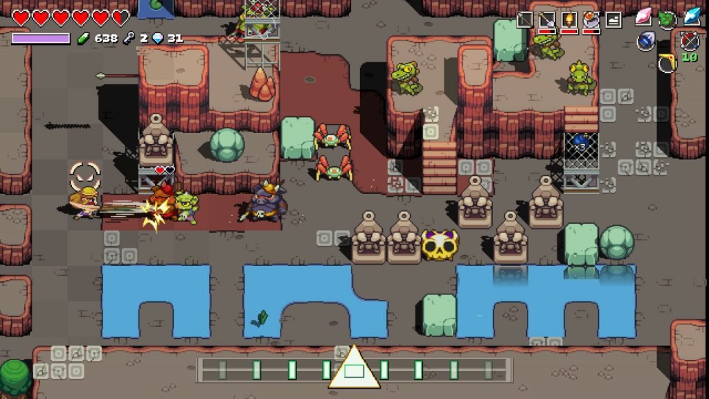 Cadence of Hyrule Crypt of the NecroDancer Featuring The Legend of Zelda (NSP ROM) Screenshot 2