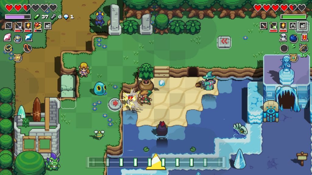 Cadence of Hyrule Crypt of the NecroDancer Featuring The Legend of Zelda (NSP ROM) Screenshot 1
