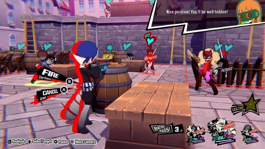 Persona 5 Tactica Switch NSP ROM Download Screenshot 1