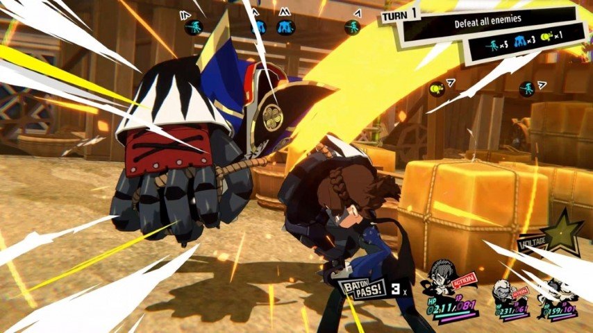 Persona 5 Tactica Switch NSP ROM Download Screenshot 3