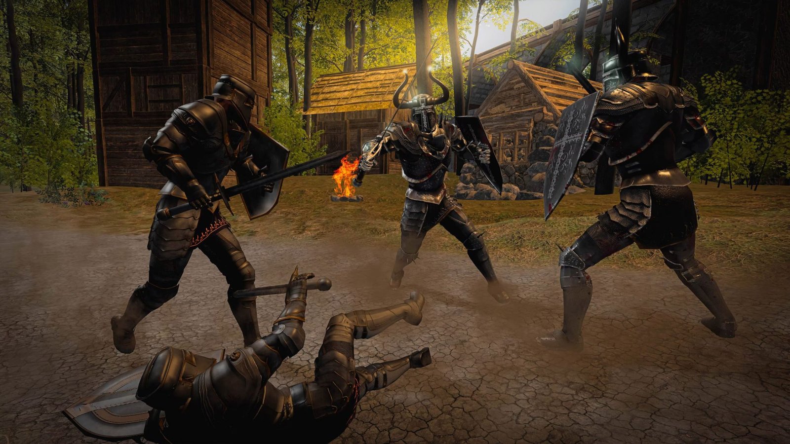 Vampires and Knights : Eclipse Survival & Magic Craft Screenshot 1