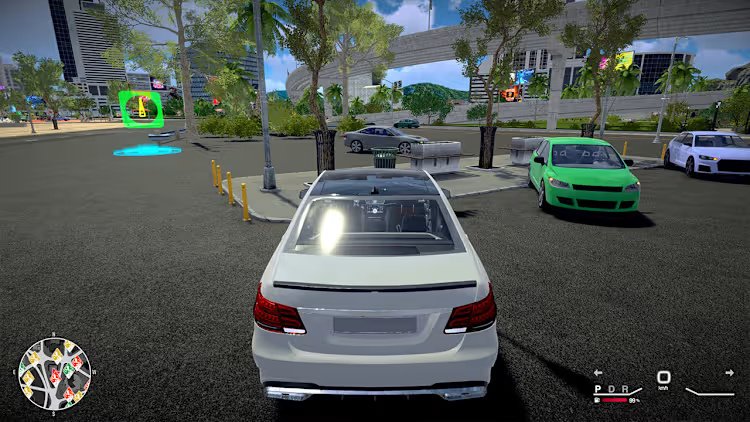 Urban Car Driver Simulator City Explorer Challenge (NSP ROM) Screenshot 1