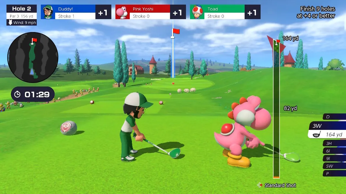Mario Golf: Super Rush Screenshot 2
