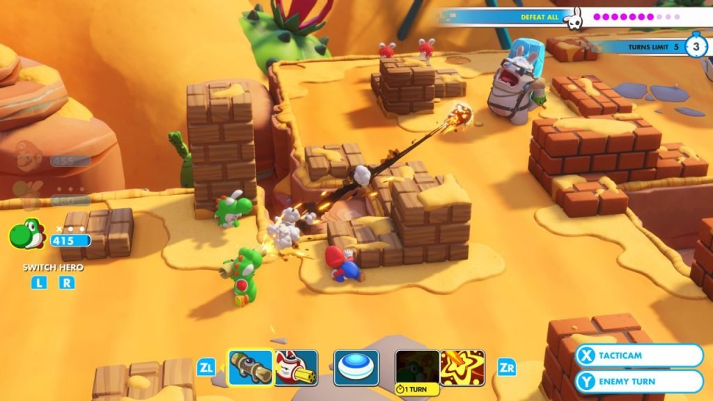 Mario + Rabbids Kingdom Battle Screenshot 1