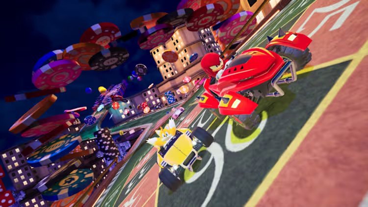 Sonic Racing: CrossWorlds – Mega Man Screenshot 1